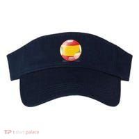 Soccer Ball Country Flag Spain Visor thumb 0