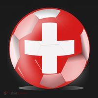 Soccer Ball Country Flag Switzerland Toddler Hoodie thumb 2