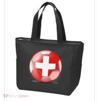 Soccer Ball Country Flag Switzerland Tote Bag thumb 3