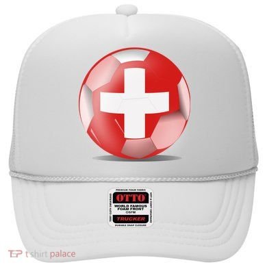 Soccer Ball Country Flag Switzerland Hat