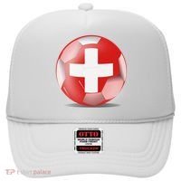 Soccer Ball Country Flag Switzerland Hat thumb 0
