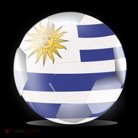 Soccer Ball Country Flag Uruguay Coffee Mug thumb 5