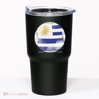 Soccer Ball Country Flag Uruguay Tumbler thumb 0