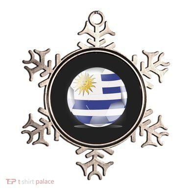 Soccer Ball Country Flag Uruguay Ornament