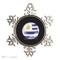 Soccer Ball Country Flag Uruguay Ornament thumb 0