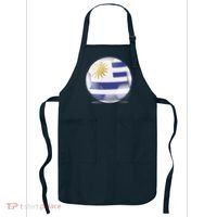 Soccer Ball Country Flag Uruguay Apron thumb 0