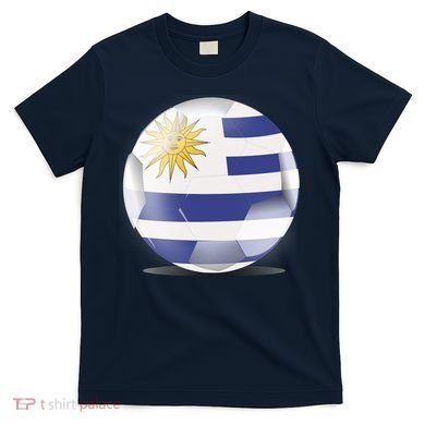 Soccer Ball Country Flag Uruguay T-Shirt
