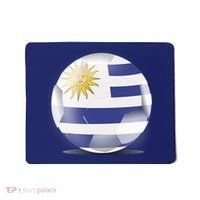 Soccer Ball Country Flag Uruguay Mousepad thumb 0