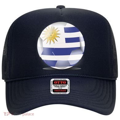 Soccer Ball Country Flag Uruguay Hat