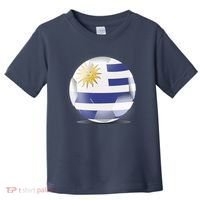Soccer Ball Country Flag Uruguay Toddler T-Shirt thumb 0