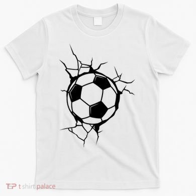 Soccer Ball Crashing Into Wall T-Shirt