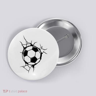 Soccer Ball Crashing Into Wall Button
