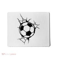 Soccer Ball Crashing Into Wall Mousepad thumb 0