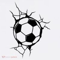 Soccer Ball Crashing Into Wall Baby Bodysuit thumb 2
