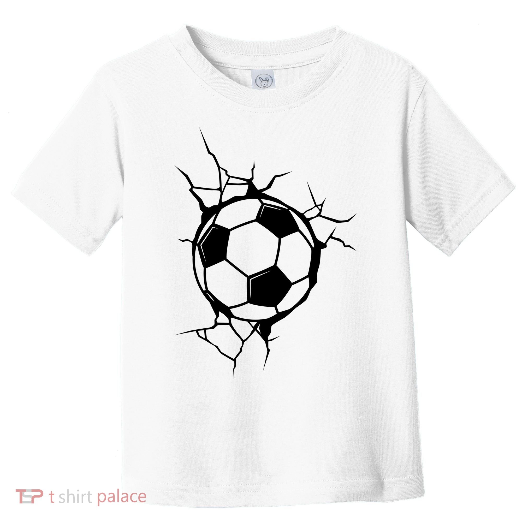 Soccer Ball Crashing Into Wall Toddler T-Shirt