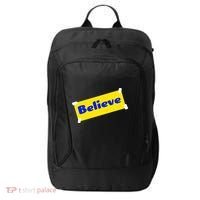 Soccer Believe Faith Coach City Backpack thumb 0