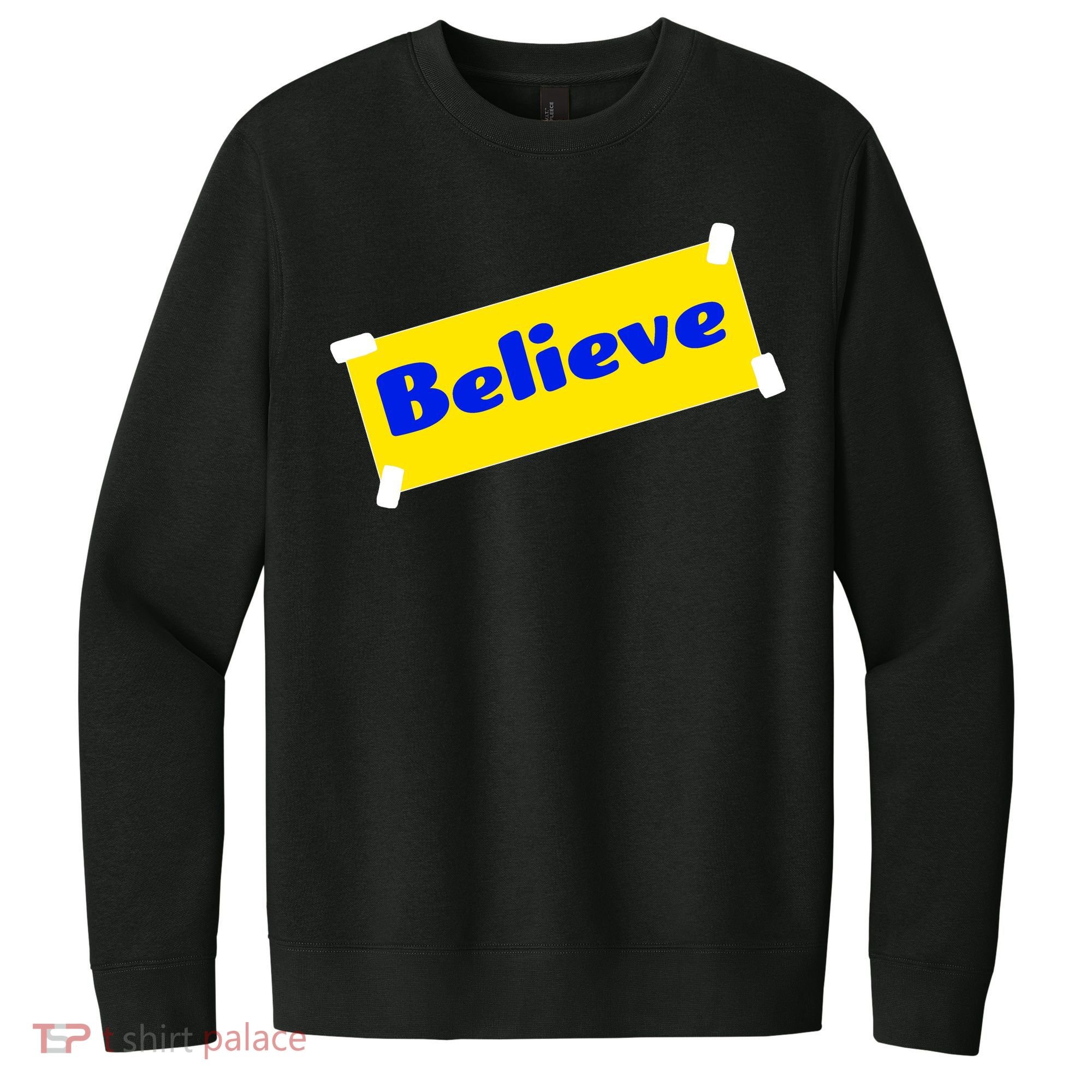 Soccer Believe Faith Coach V.I.T. Fleece Crew Sweatshirt