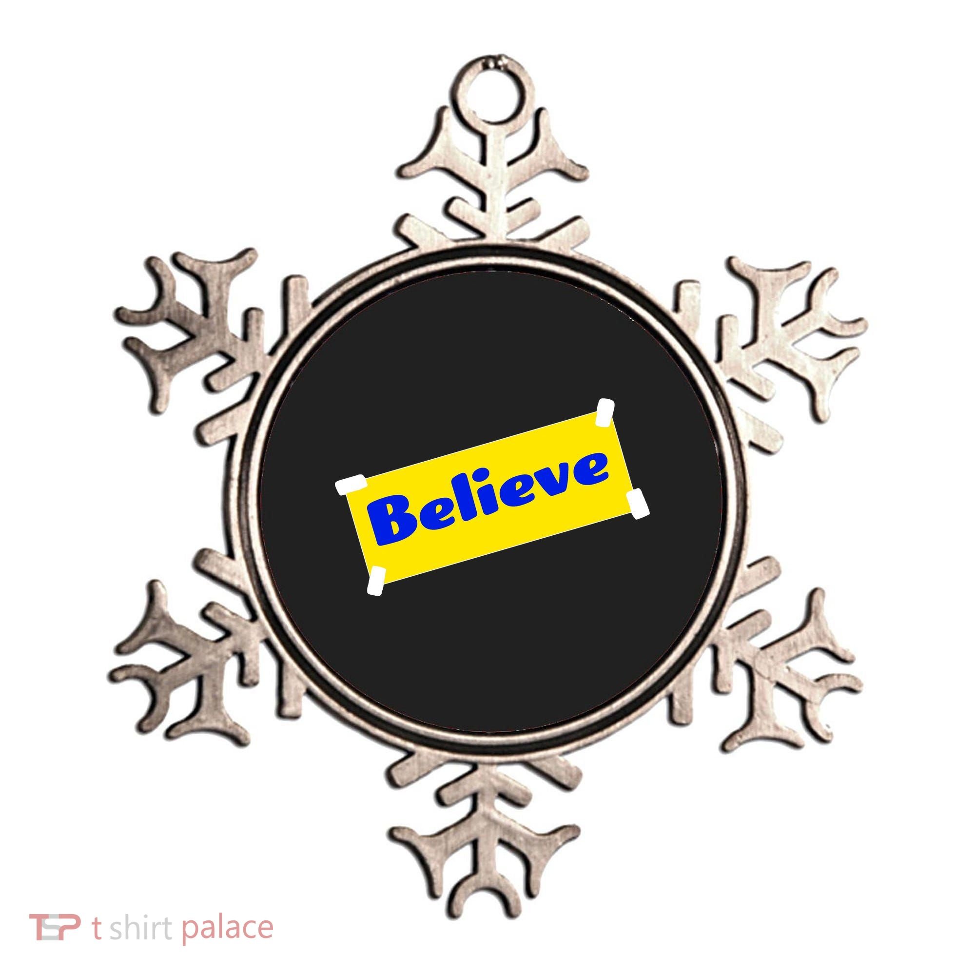 Soccer Believe Faith Coach Ornament