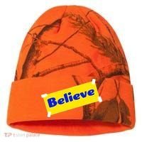 Soccer Believe Faith Coach Kati Licensed 12" Camo Cuffed Beanie thumb 0