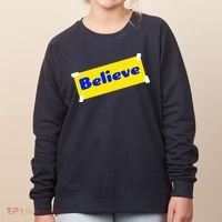 Soccer Believe Faith Coach Women's Sweatshirt thumb 0