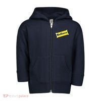 Soccer Believe Faith Coach Toddler Zip Fleece Hoodie thumb 0