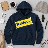 Soccer Believe Faith Coach Hoodie thumb 3