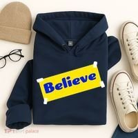 Soccer Believe Faith Coach Hoodie thumb 4