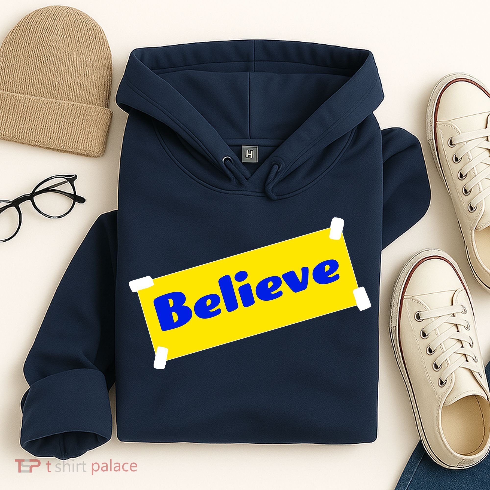 Soccer Believe Faith Coach Hoodie