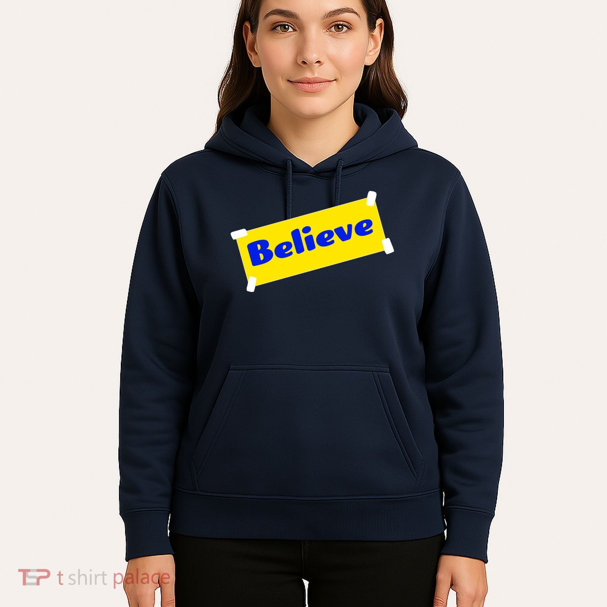Soccer Believe Faith Coach Hoodie