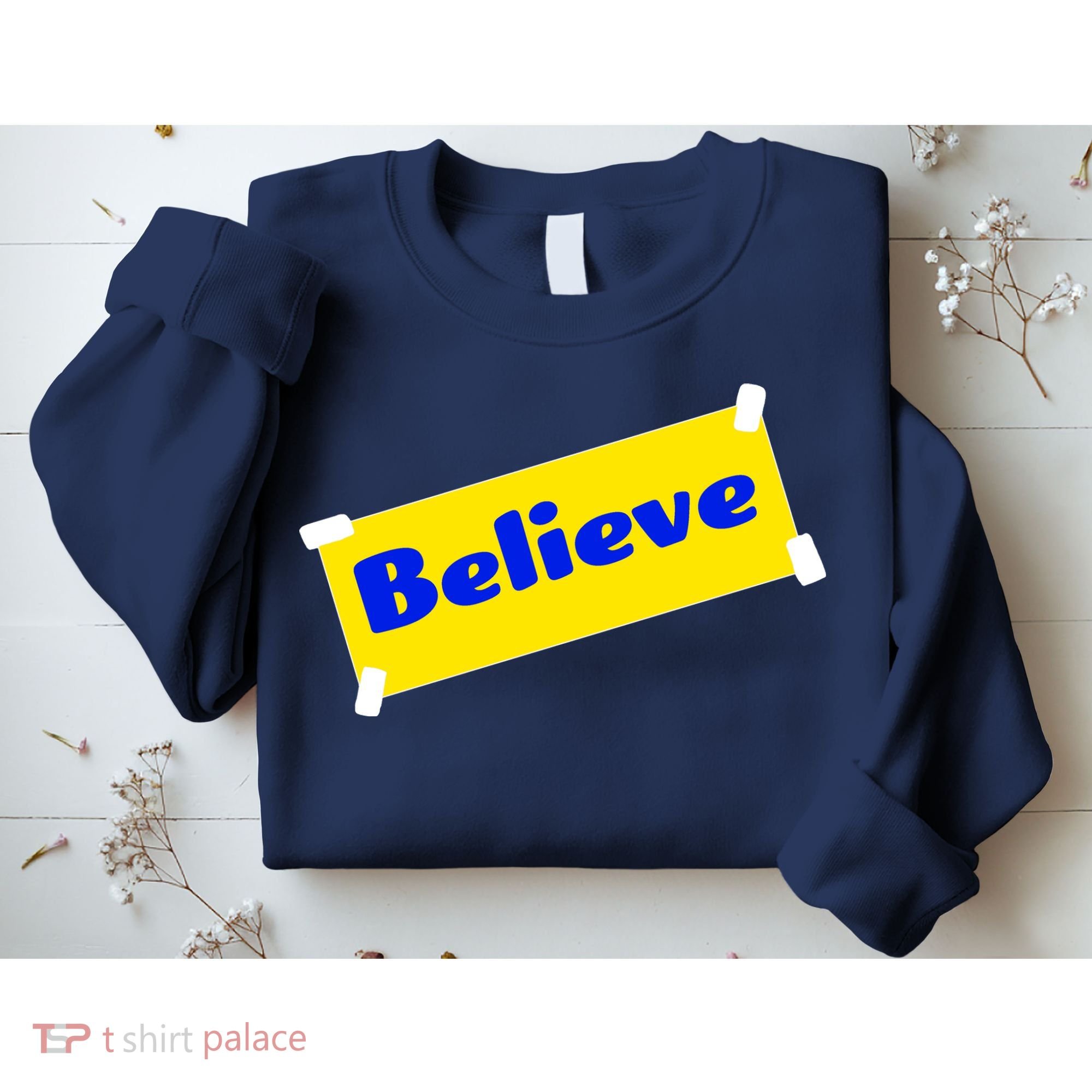 Soccer Believe Faith Coach Sweatshirt