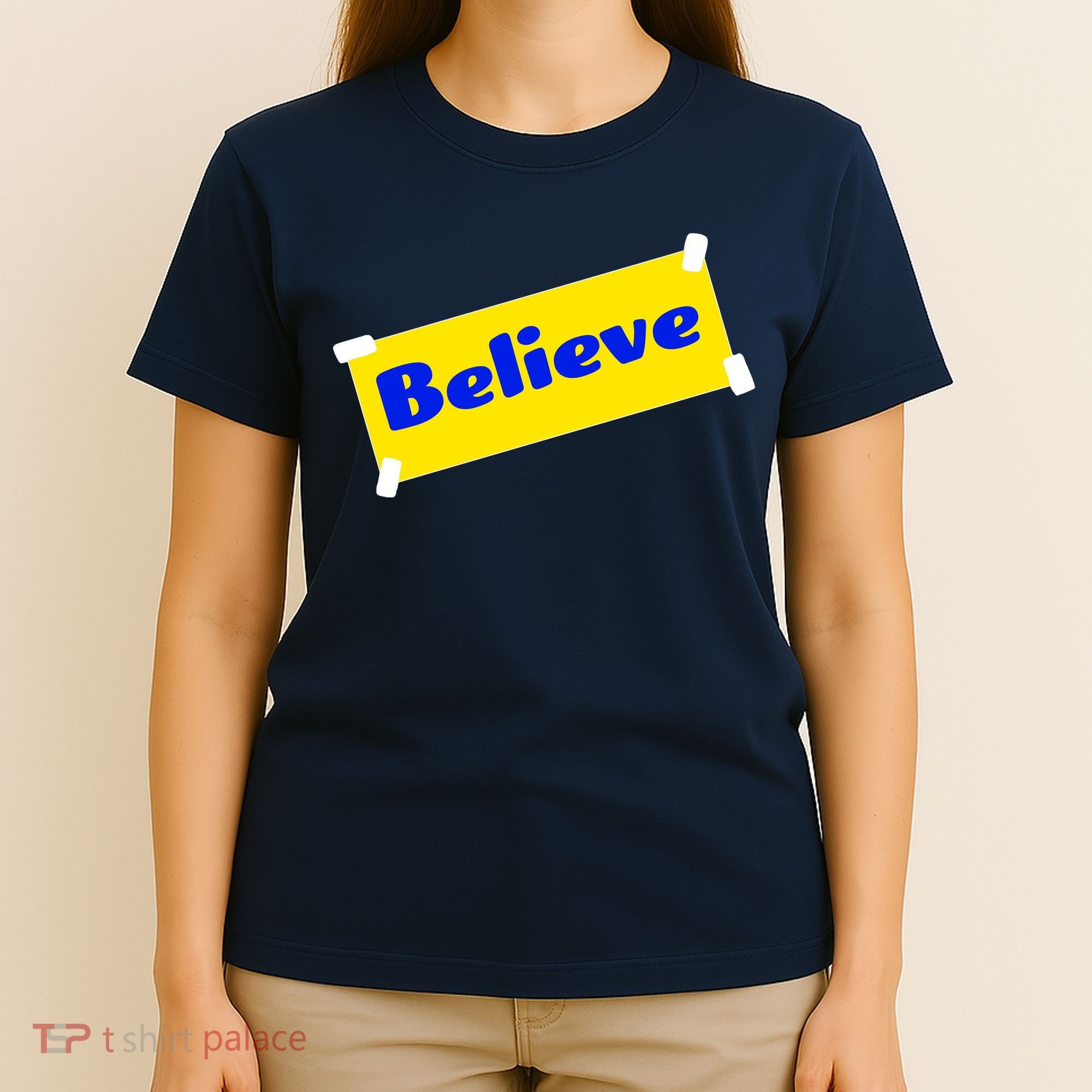 Soccer Believe Faith Coach T-Shirt