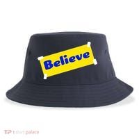 Soccer Believe Faith Coach Sustainable Bucket Hat thumb 0