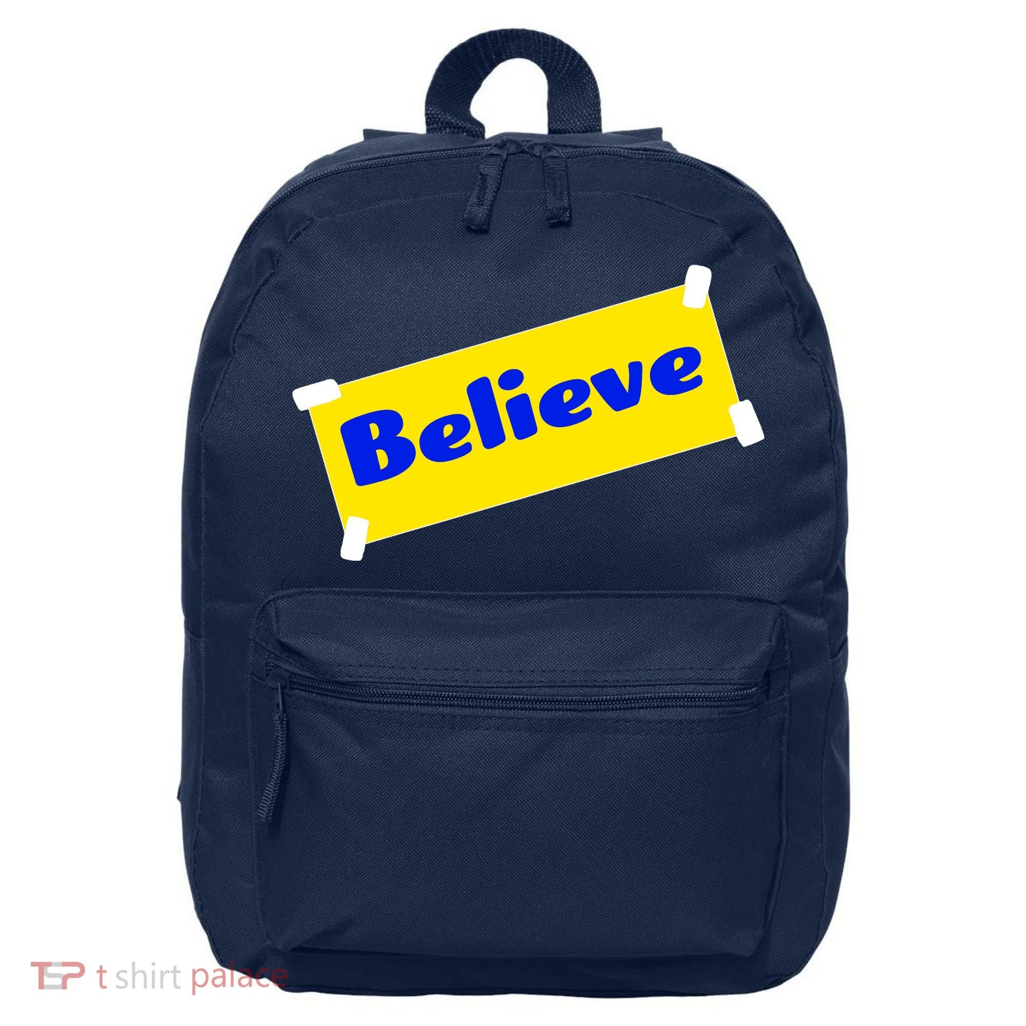 Soccer Believe Faith Coach 16 in Basic Backpack