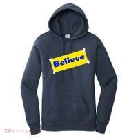 Soccer Believe Faith Coach Women's Hoodie thumb 0