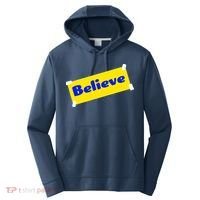 Soccer Believe Faith Coach Performance Fleece Hoodie thumb 0