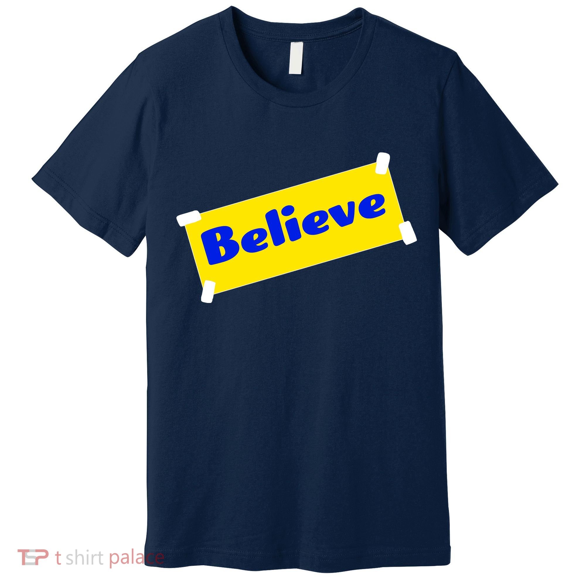 Soccer Believe Faith Coach Premium T-Shirt