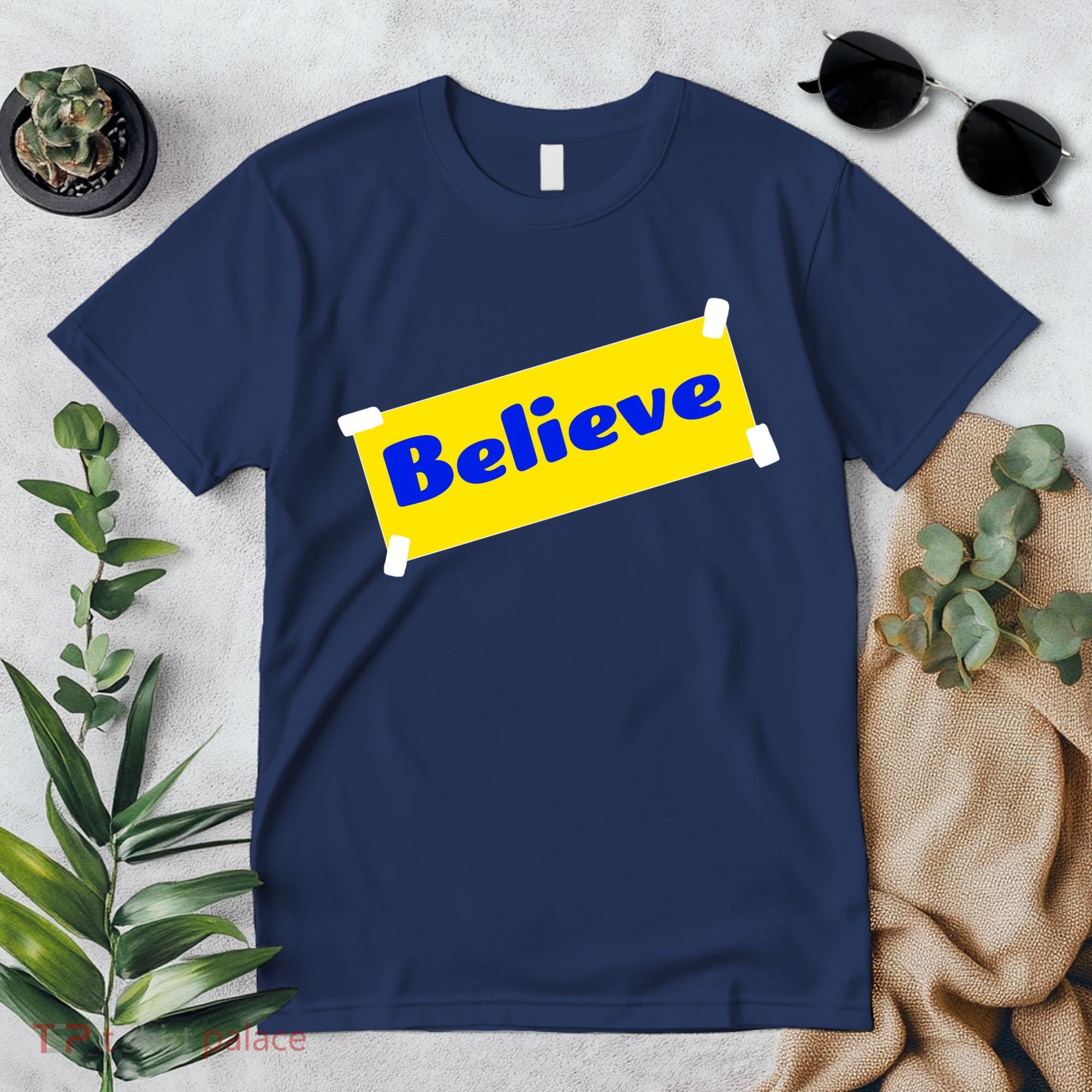 Soccer Believe Faith Coach Premium T-Shirt