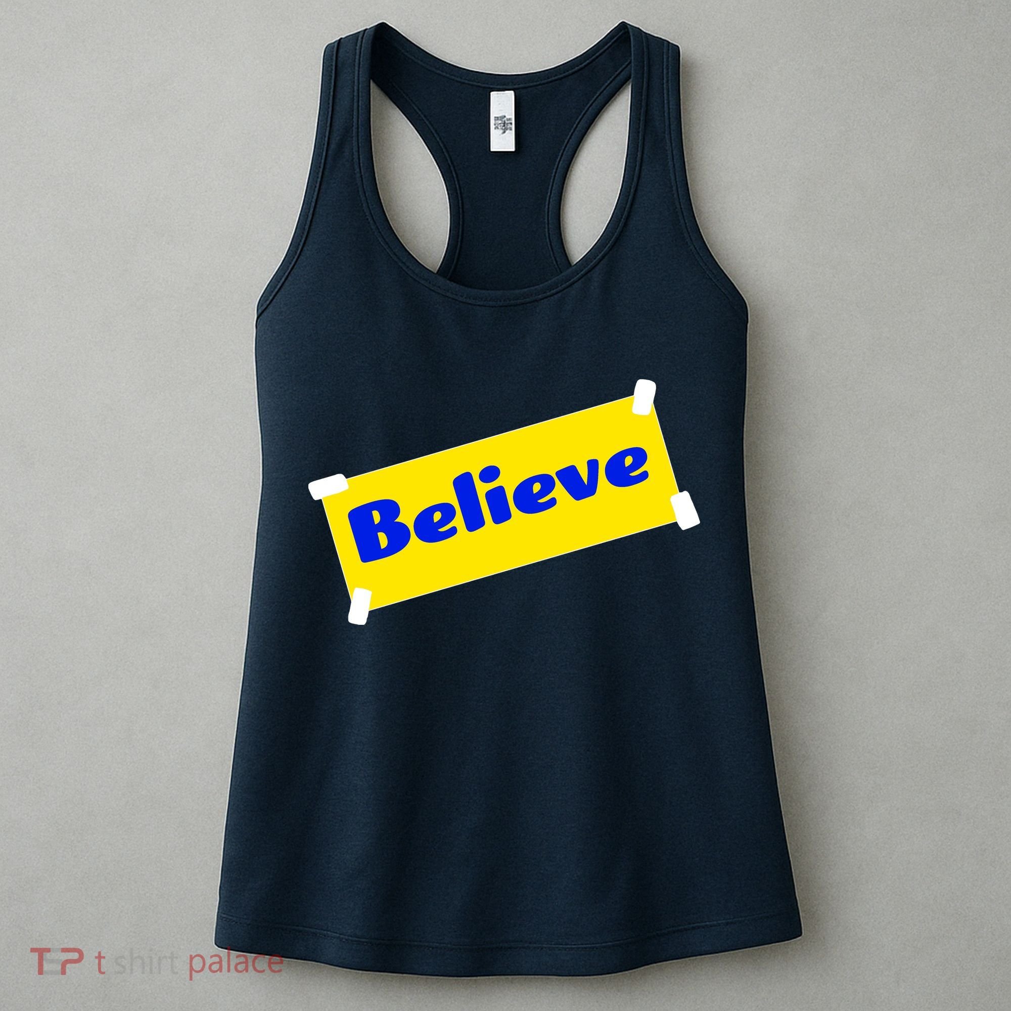 Soccer Believe Faith Coach Women's Tank Top