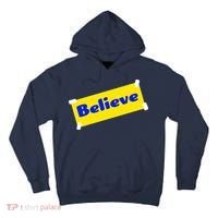 Soccer Believe Faith Coach Tall Hoodie thumb 0