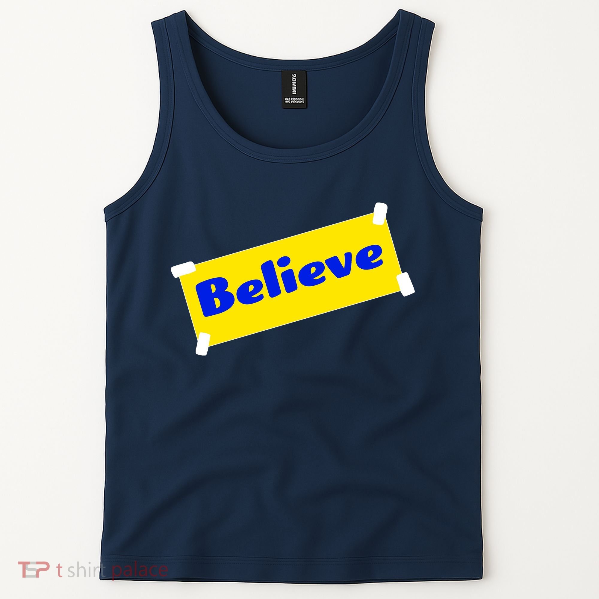 Soccer Believe Faith Coach Tank Top