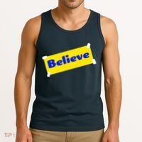 Soccer Believe Faith Coach Tank Top thumb 3