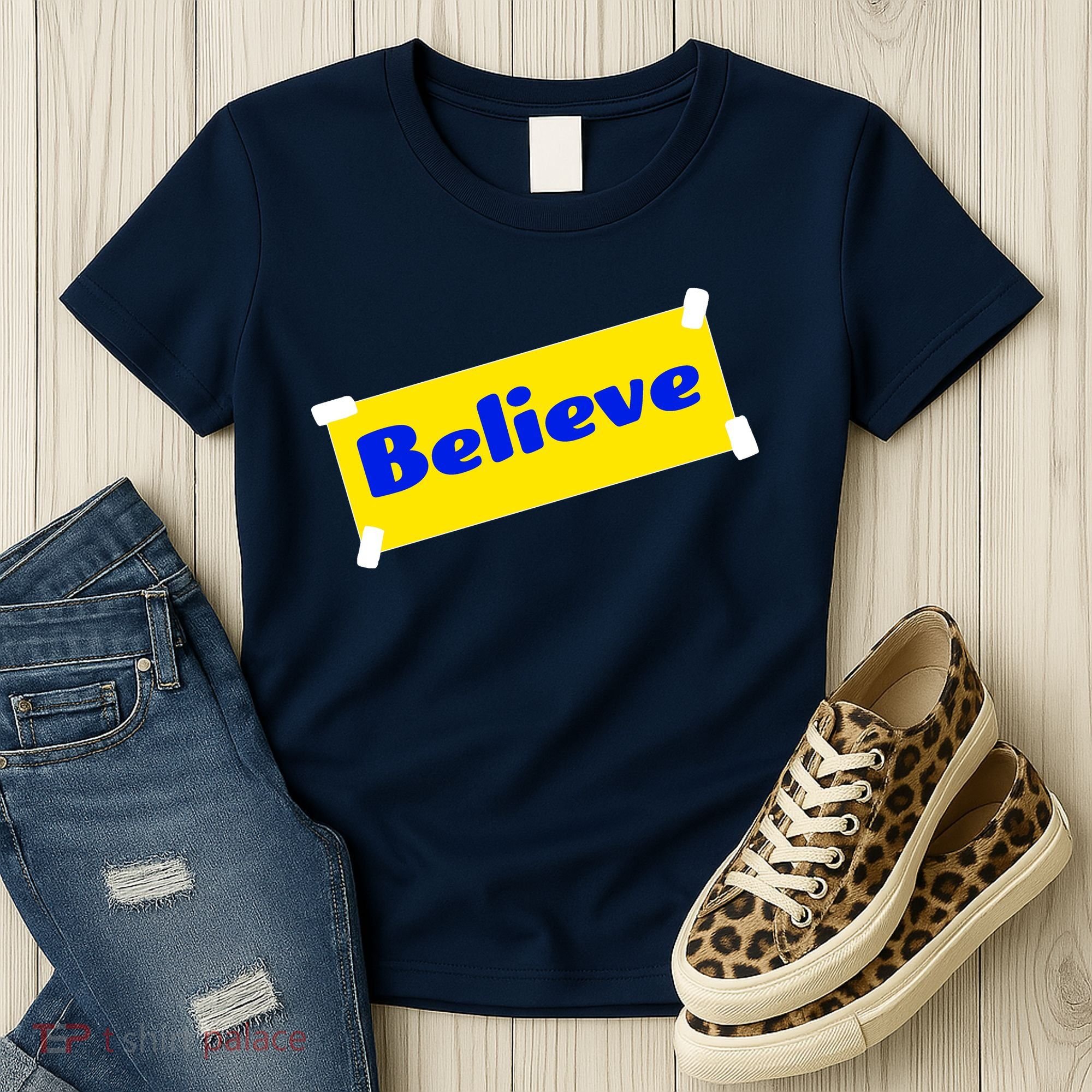 Soccer Believe Faith Coach Women's T-Shirt