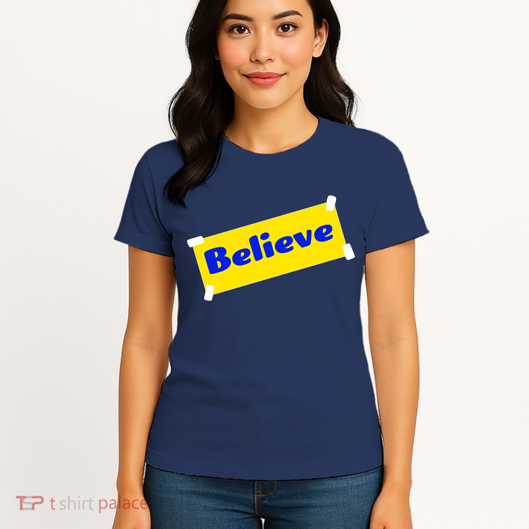 Soccer Believe Faith Coach Women's T-Shirt