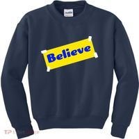 Soccer Believe Faith Coach Kids Sweatshirt thumb 0