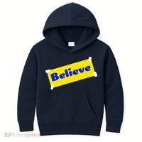Soccer Believe Faith Coach Kids Hoodie thumb 0