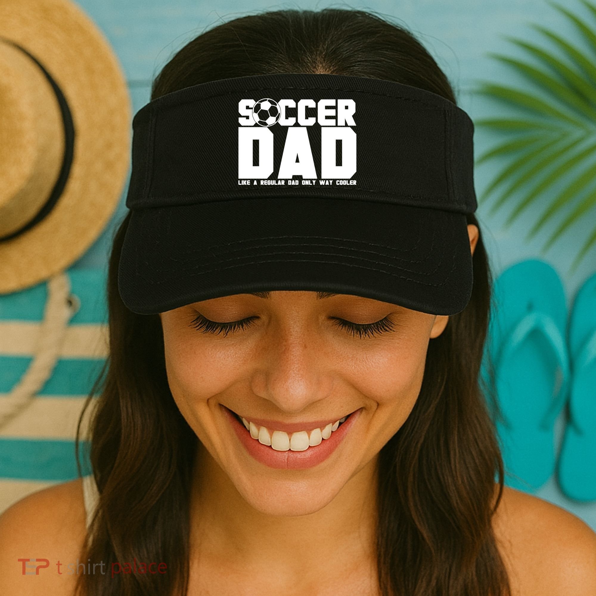Soccer Dad Like A Regular Dad But Way Cooler Visor