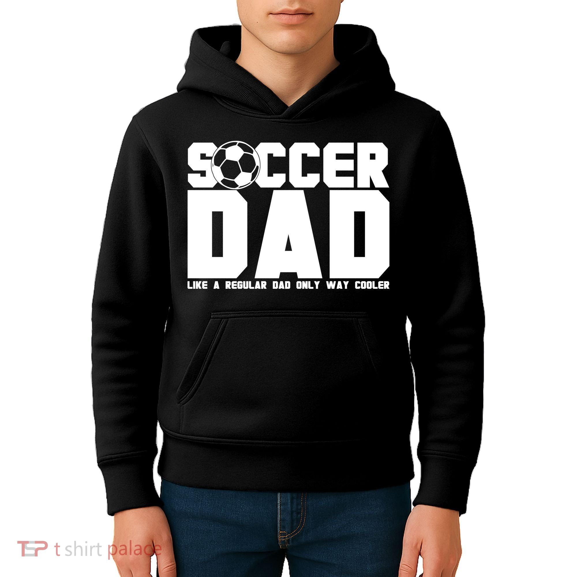 Soccer Dad Like A Regular Dad But Way Cooler Kids Hoodie