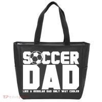 Soccer Dad Like A Regular Dad But Way Cooler Tote Bag thumb 0