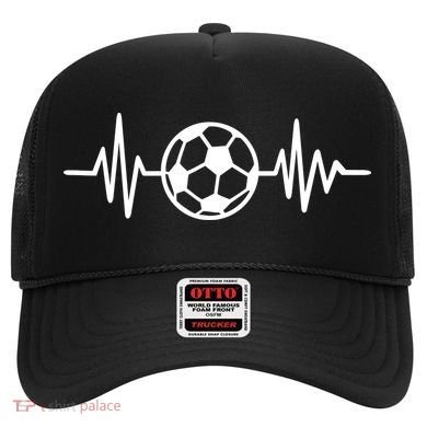 Soccer Futbol Heartbeat Pulse Hat