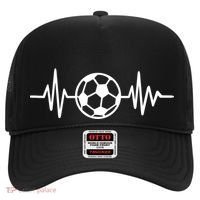 Soccer Futbol Heartbeat Pulse Hat thumb 0